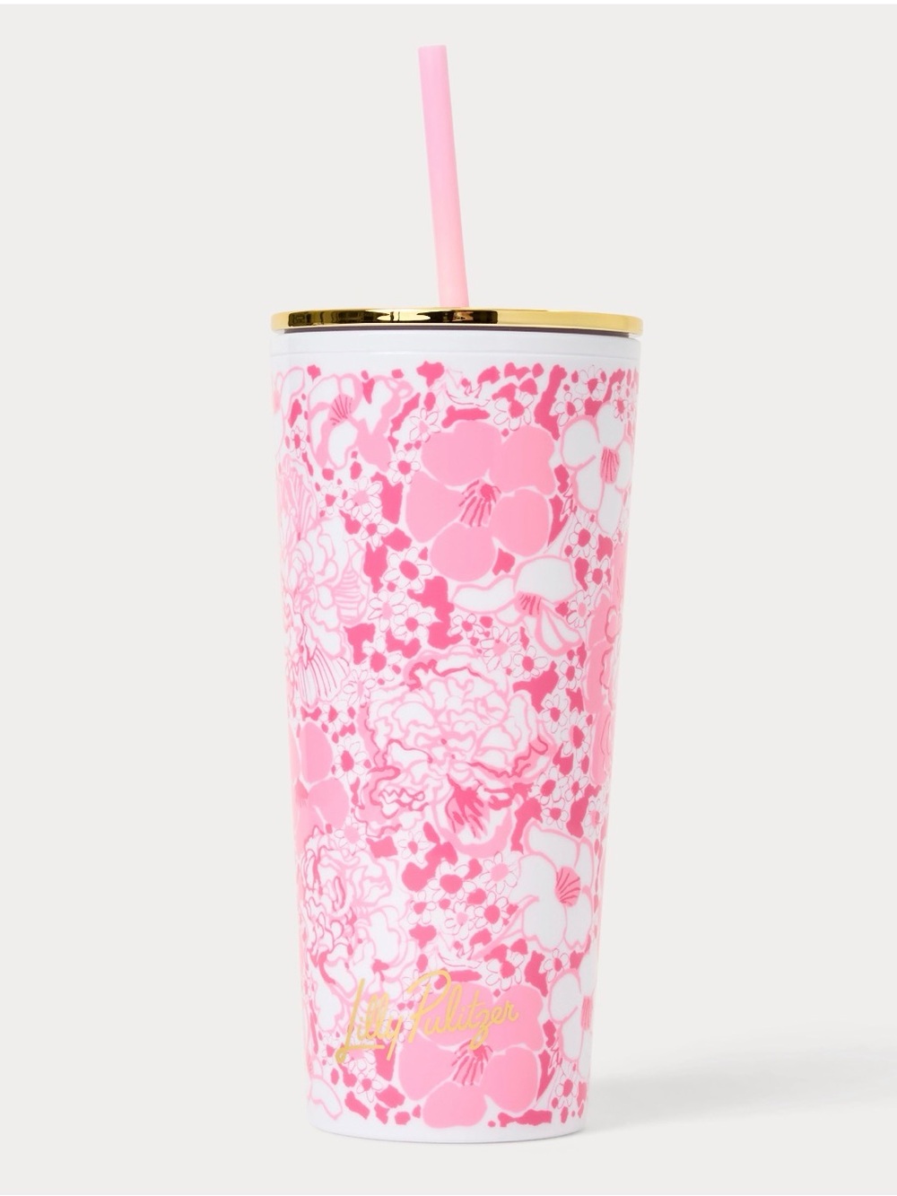 Lilly Pulitzer Floral Tumbler - Choose 1 - Picture 4 of 5
